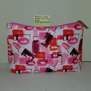 838 NWOT RARE Clinique Lips Lipsticks Cosmetic Bag